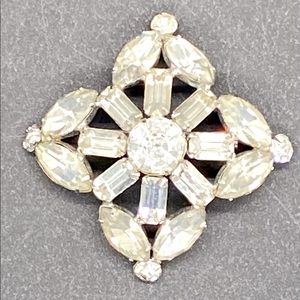 Vintage Crystal Brooch
